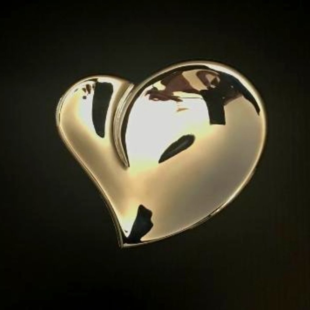 International Silver Company Heart Jewelry Box